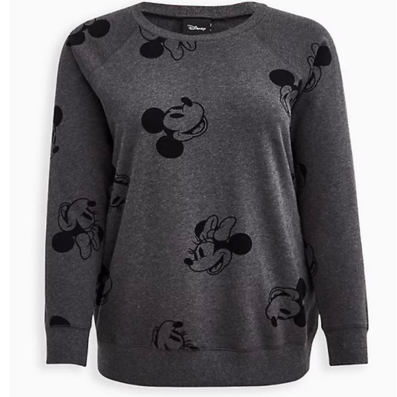 TORRID SWEATSHIRT - DISNEY MICKEY & MINNIE MOUSE - Picture 4 of 4